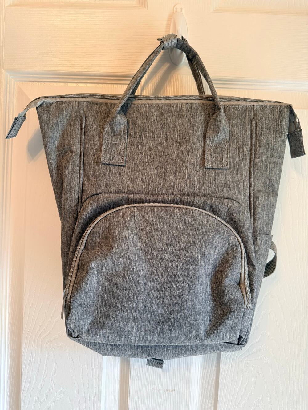Enfamil Grey Wonder Baby Backpack-Versatile Insulated Formula/Cooler/ Diaper Bag
